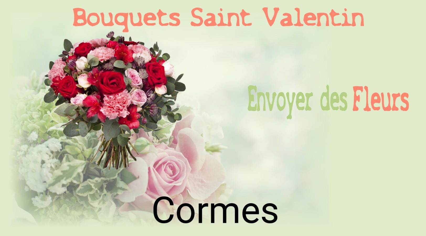 Roses de Saint-Valentin livrées à Cormes